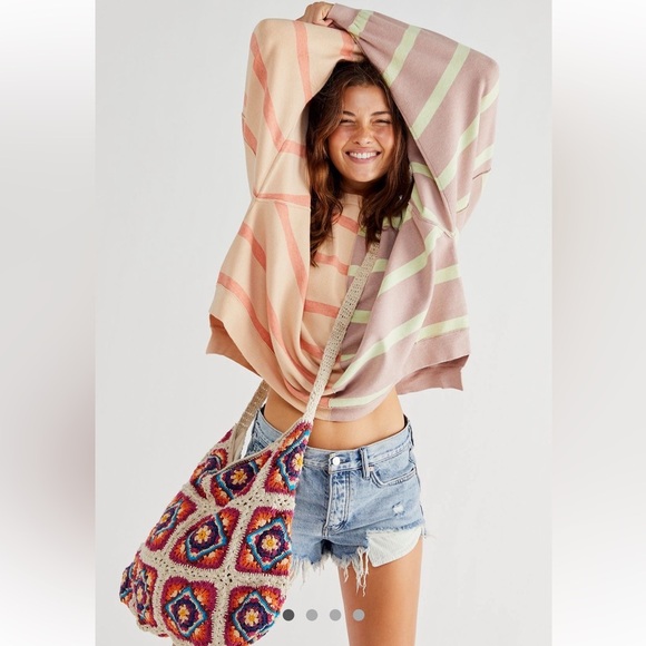 Free People Uptown Pullover XS Color Pastel Dreams Combo sold out - Picture 2 of 10